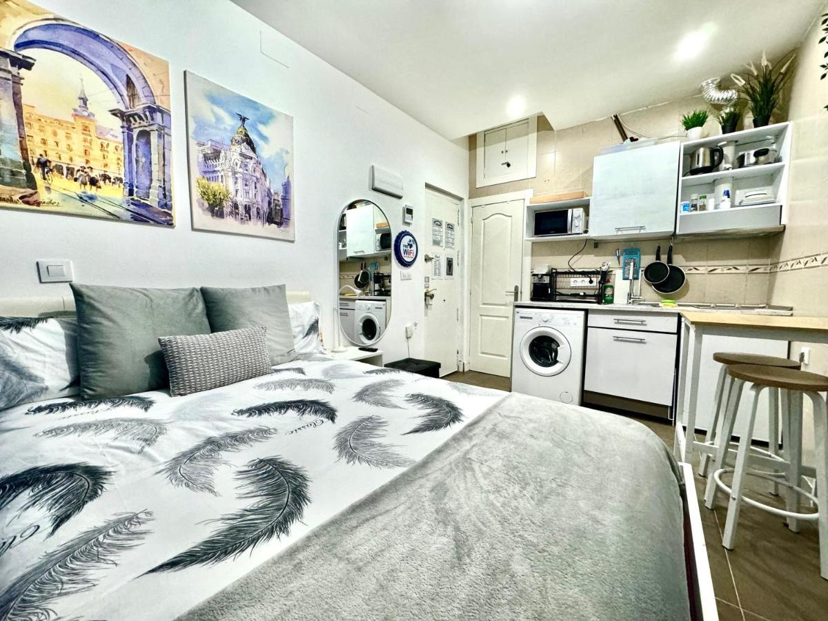 Ferienwohnung Acogedor Apartamento En El Centro De Madrid Exterior foto